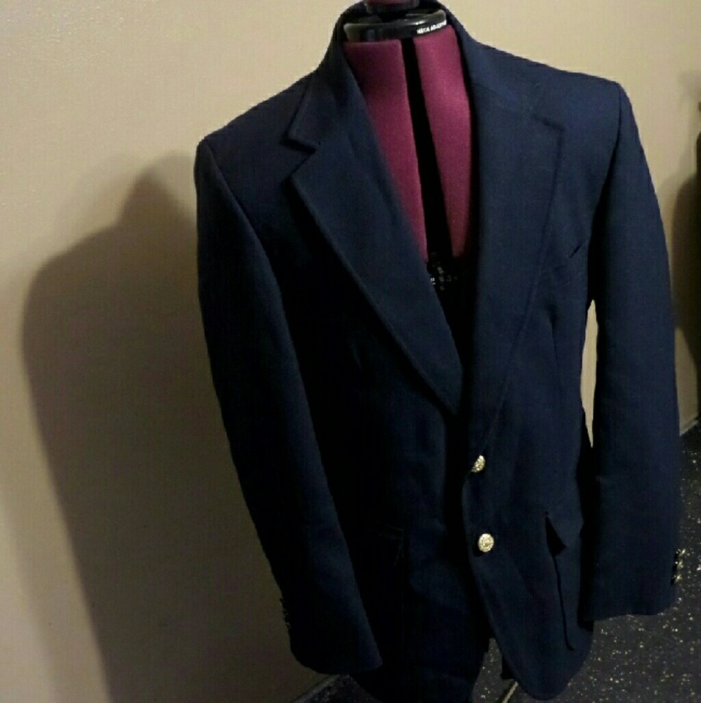 Men's Navy Blue Blazer